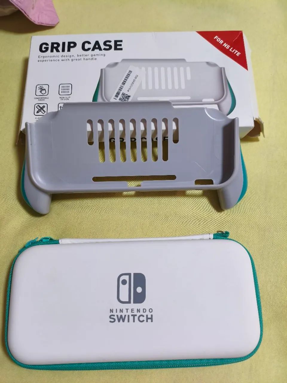 Case e Gripe Nintendo lite novo na caixa - Foto 2