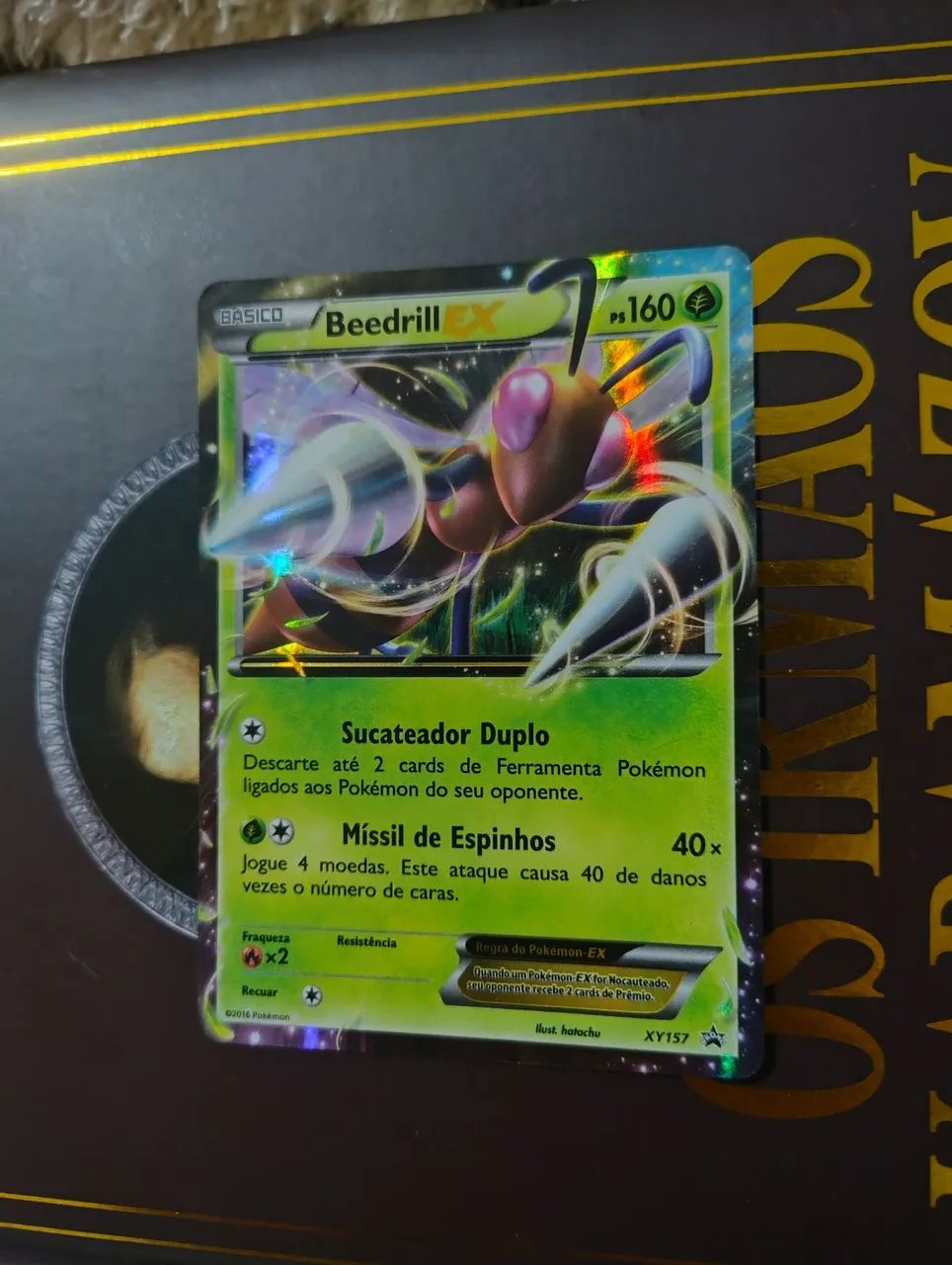 Carta pokemon Beedrill EX