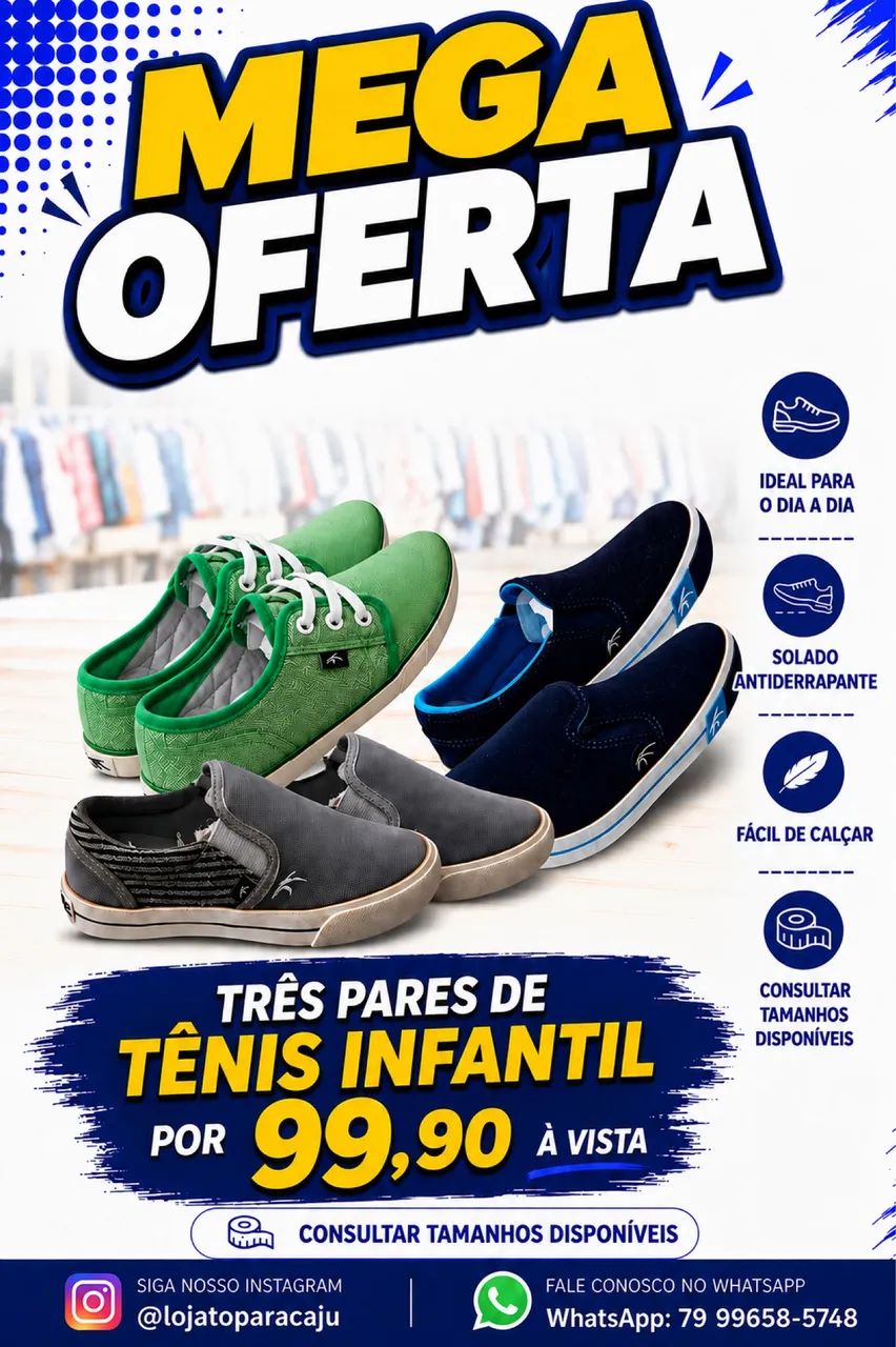 Tênis infantil 