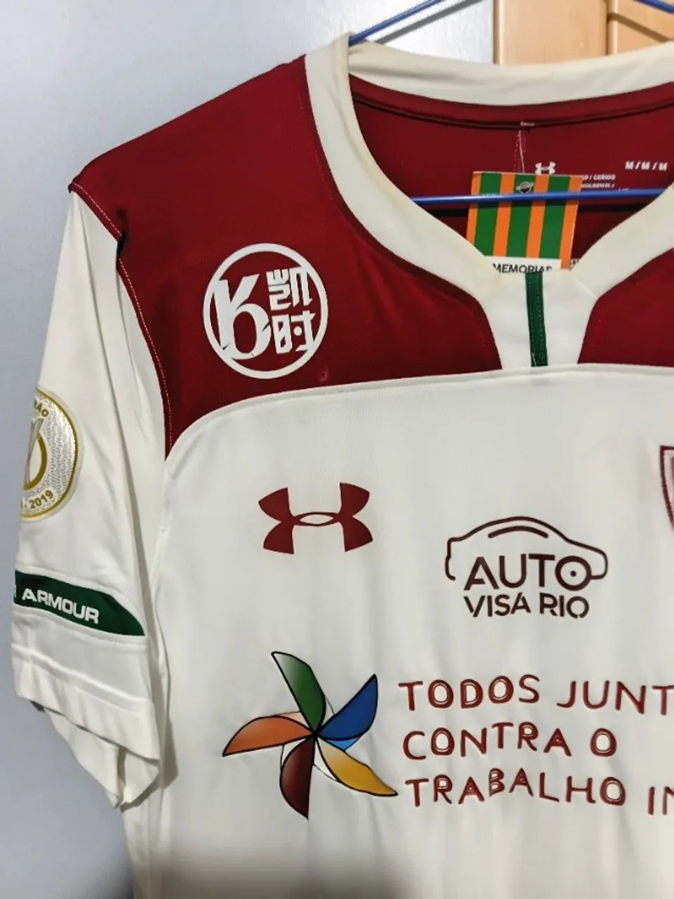 Camisa Fluminense Usada Em Jogo - Foto 3