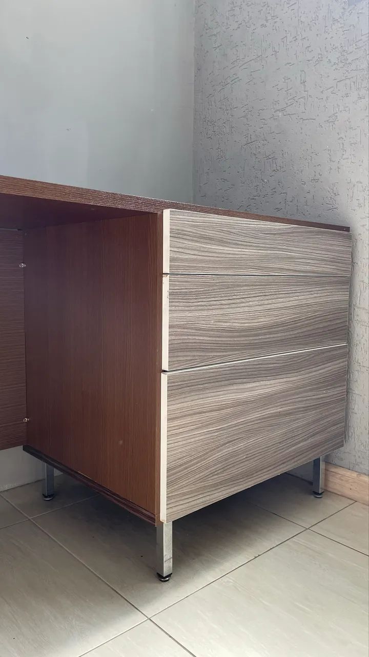 Mesa escritório 100% MDF - Foto 4