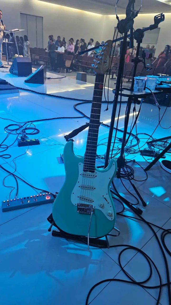 Guitarra Schecter Nick Johnston Atomic Green  - Foto 2