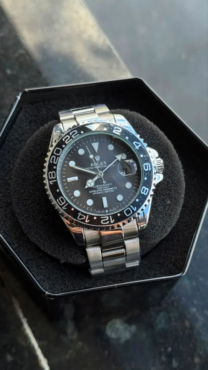 Relógio Rolex submarine série prata  - Foto 2