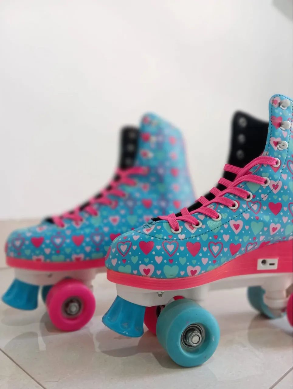 Patins quad com luzes Led - Foto 2
