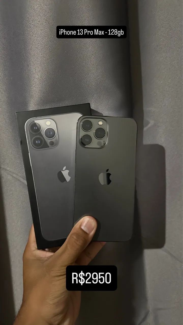 iPhone 13 Pro Max 128GB - Impecável 