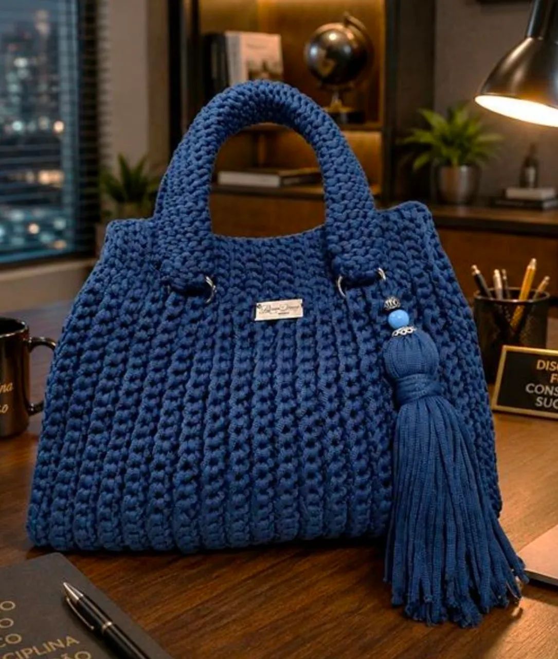 Bolsa de crochê  - Foto 3