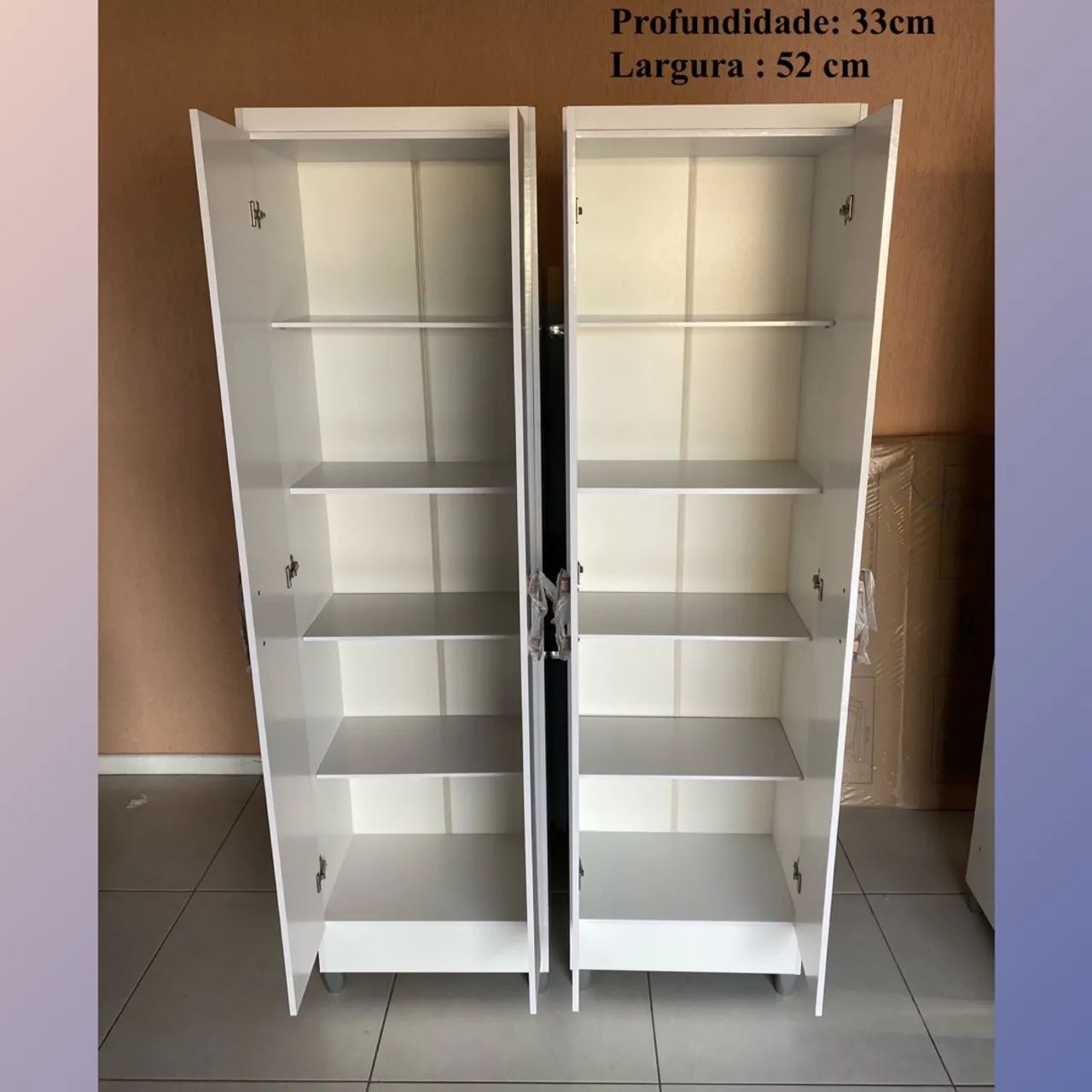 Armário multiuso com prateleiras - entregamos  - Foto 2