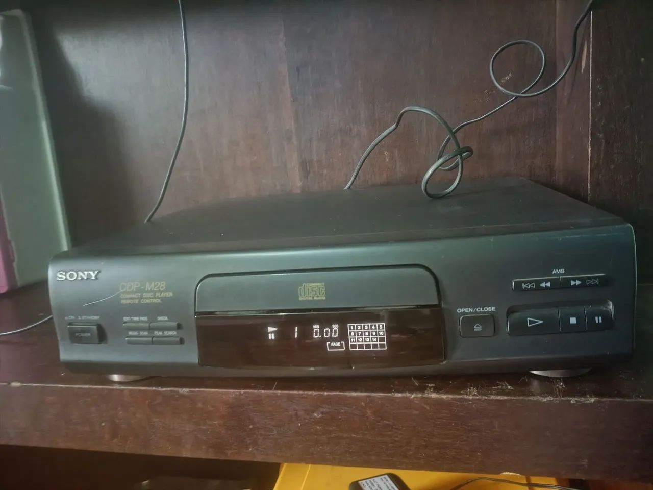  Cd Player Sony CDP- vintage, funcionando certinho  - Foto 3
