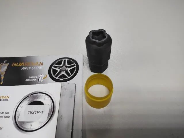 Conjunto antifurto universal para rodas de veículos (somente com 03 peças) - Vendo ou troc - Foto 5