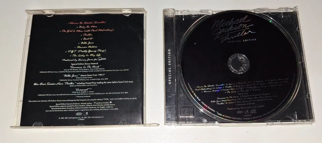 CD Michael Jackson Thriller Special Edition  - Foto 3