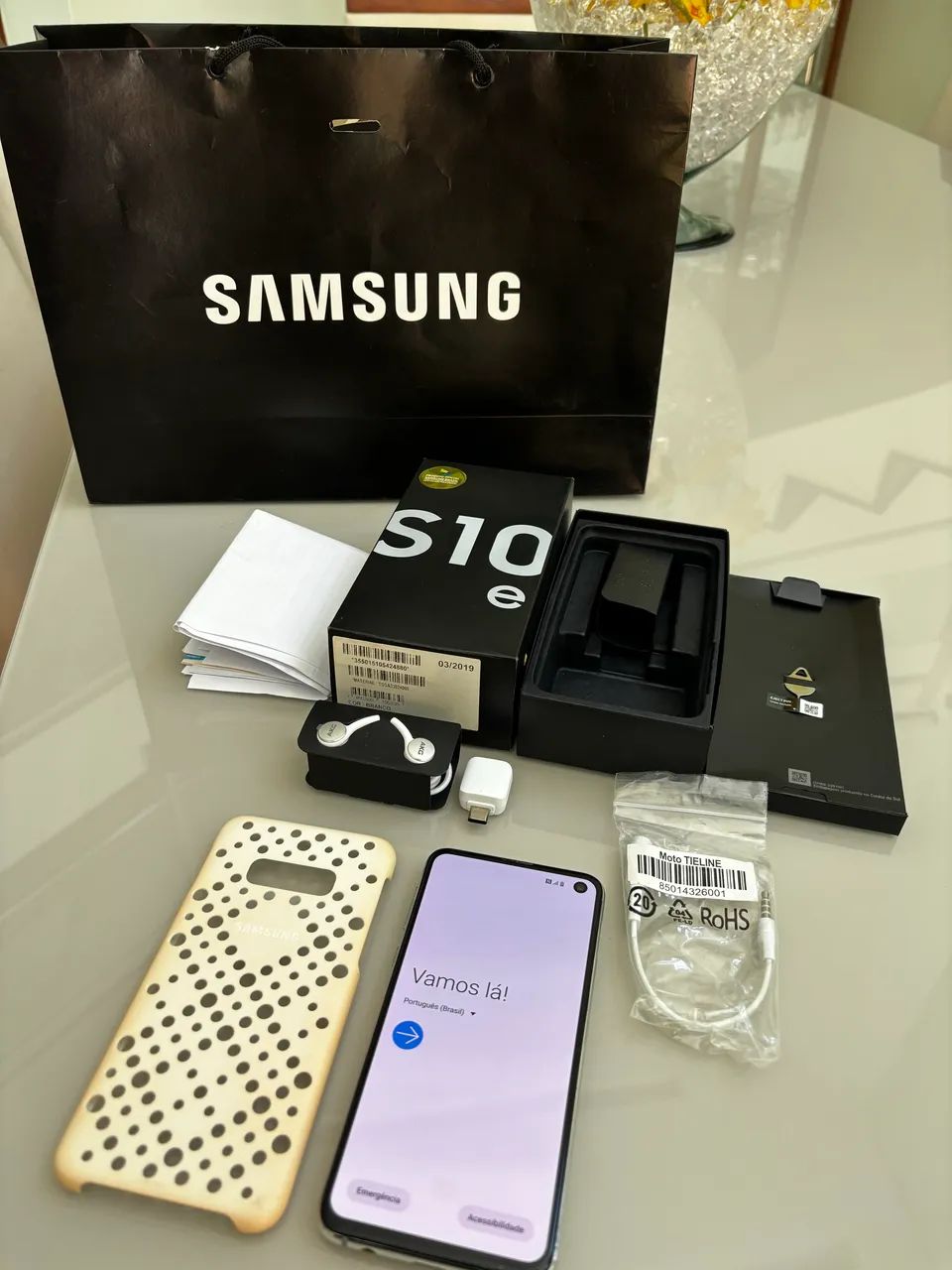 Samsung S10E INTEIRO