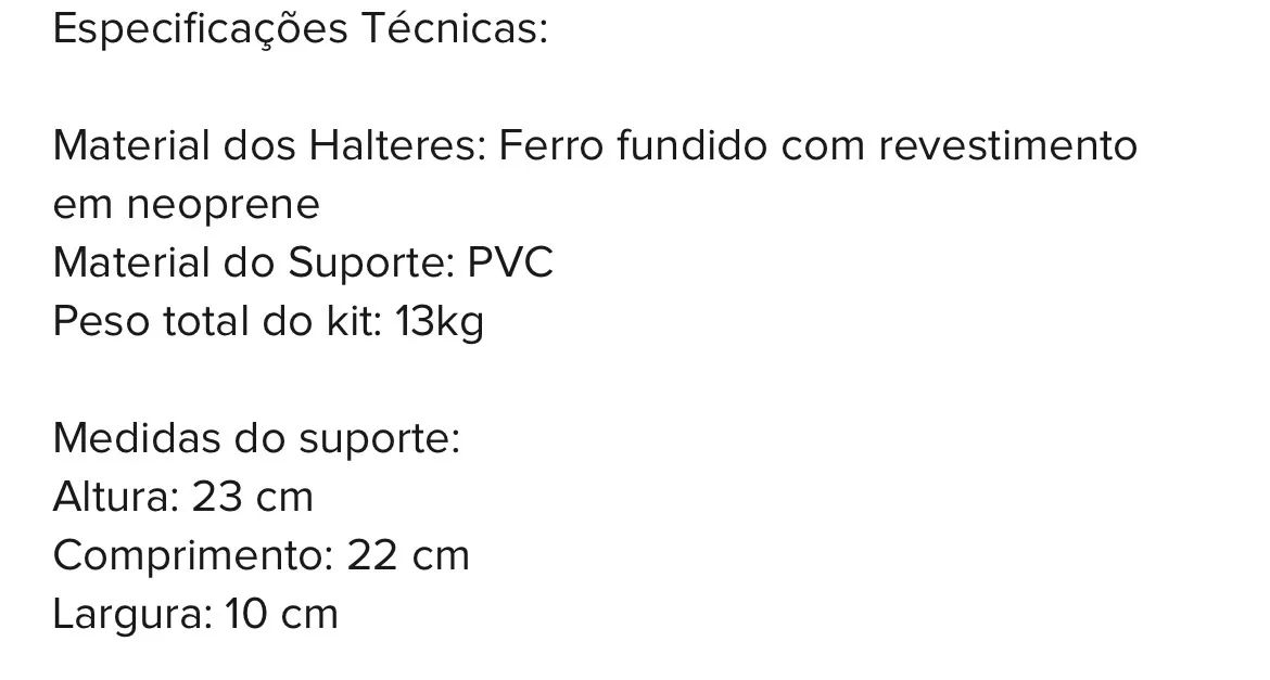 Kit Halteres 12 kg - Foto 2