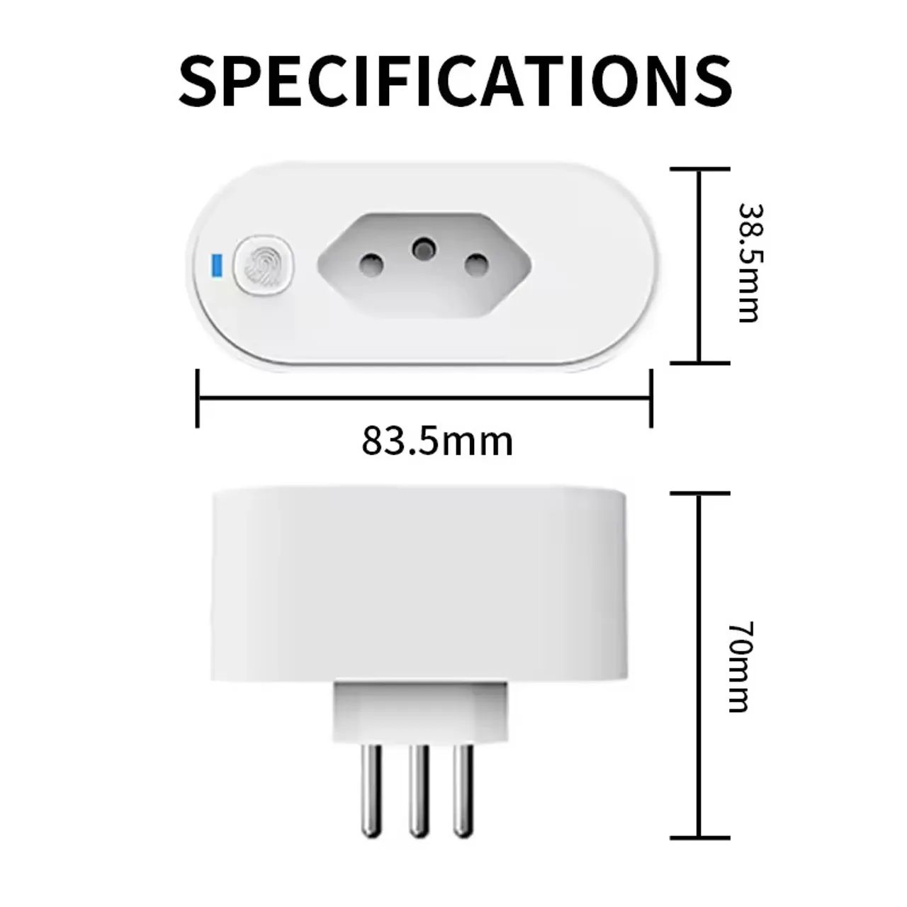 Tomada inteligente Wi-Fi  - Foto 3
