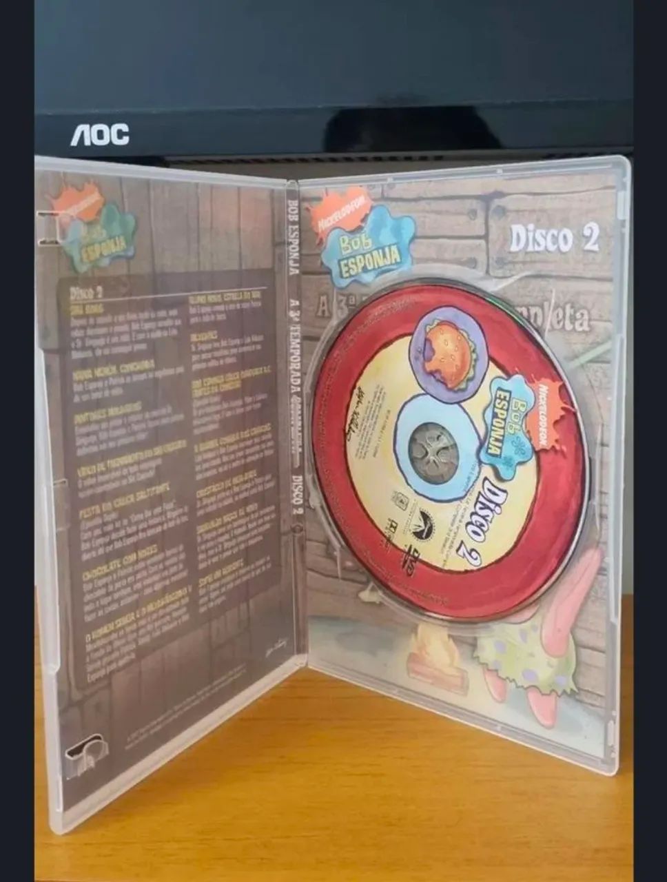 DVD BOB ESPONJA ORIGINAL - 3°TEMPORADA COMPLETA. - Foto 3