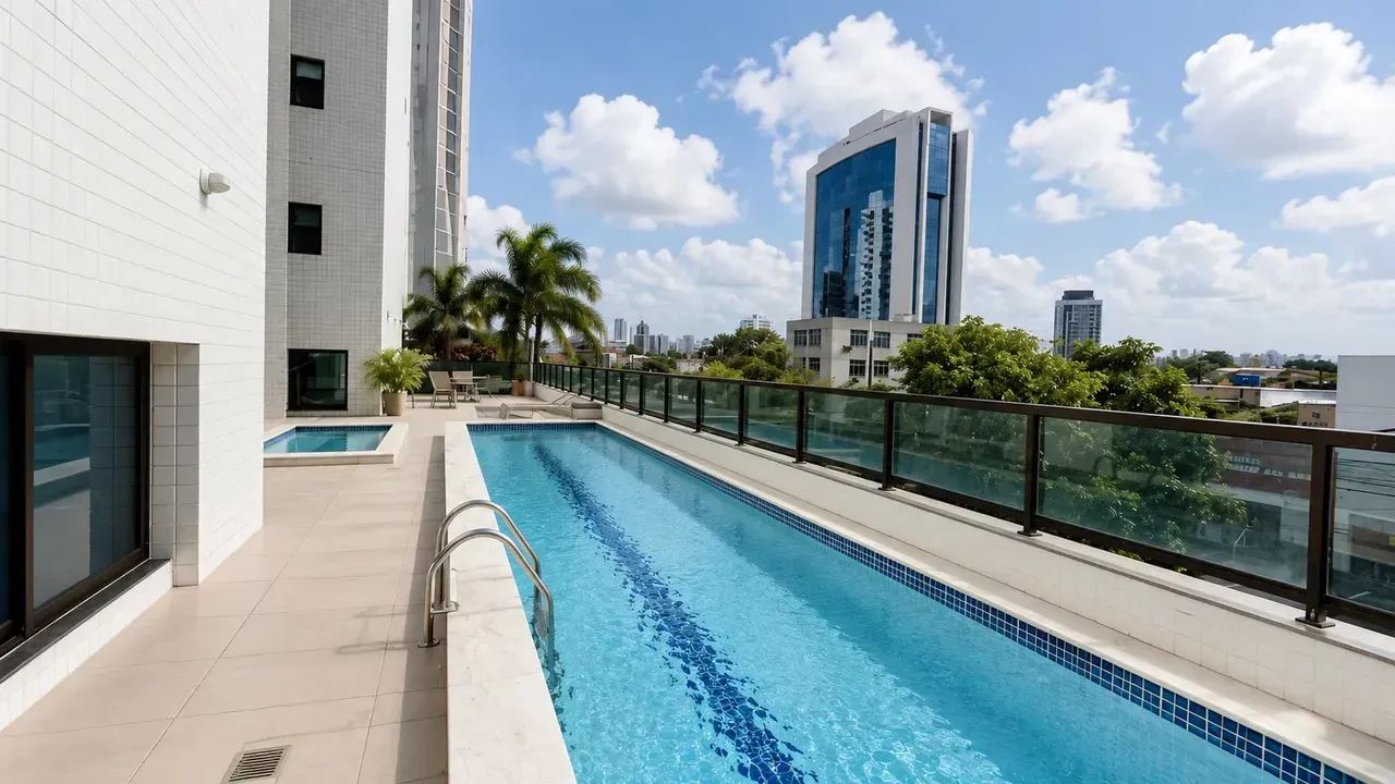 Apartamento no Pina, com 2 quartos, mobiliado para aluguel - Foto 2