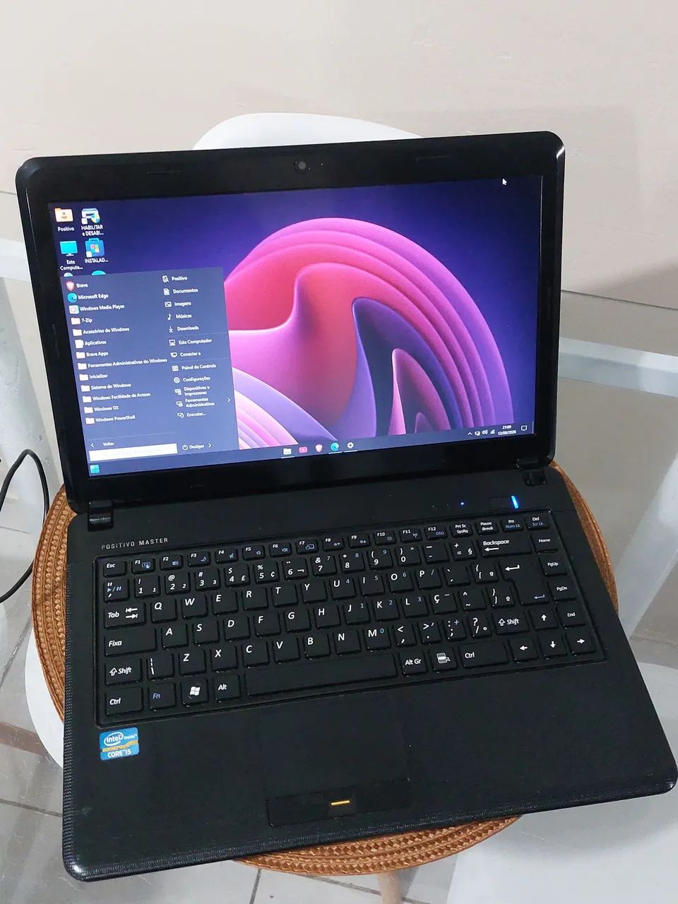Notebook Positivo  master intel i5  - Ssd 120gb+ HD 750gb