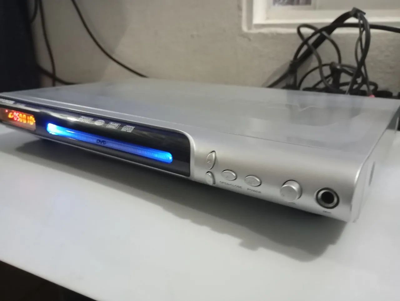 DVD player usado  sem controle  - Foto 4