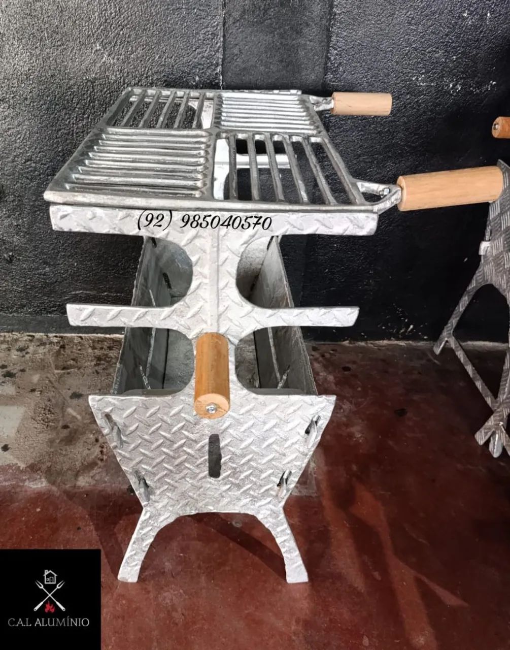 Churrasqueira de aluminio  - Foto 2