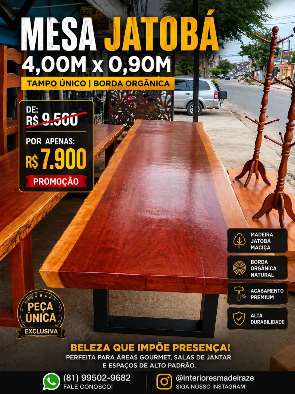 Mesa 4 m