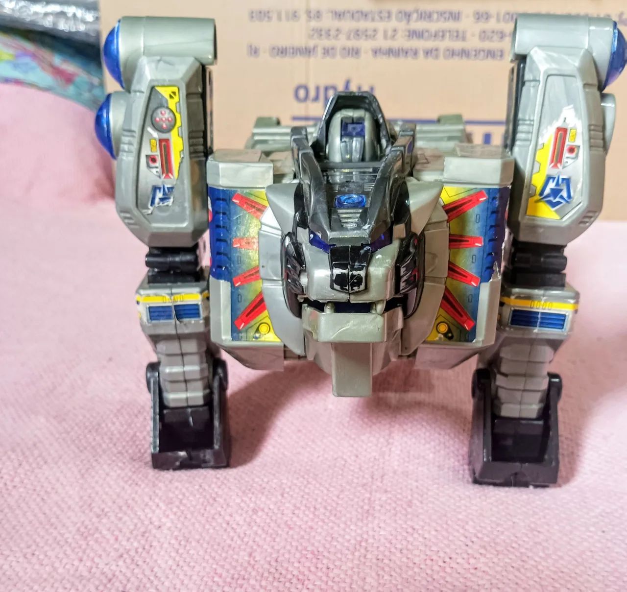 brinquedo Power Rangers Mighty Morphin Mega Tigerzord, LEIA O ANÚNCIO  - Foto 4