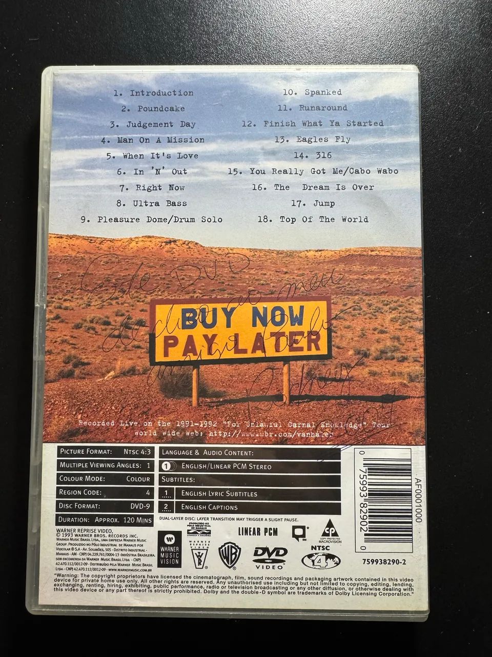 DVD Van Halen Live - Foto 2
