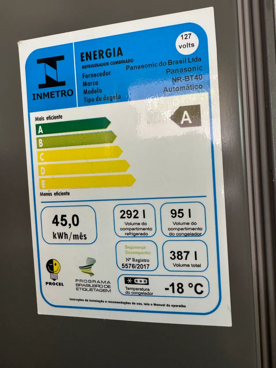 Geladeira Panasonic 387L - Foto 5