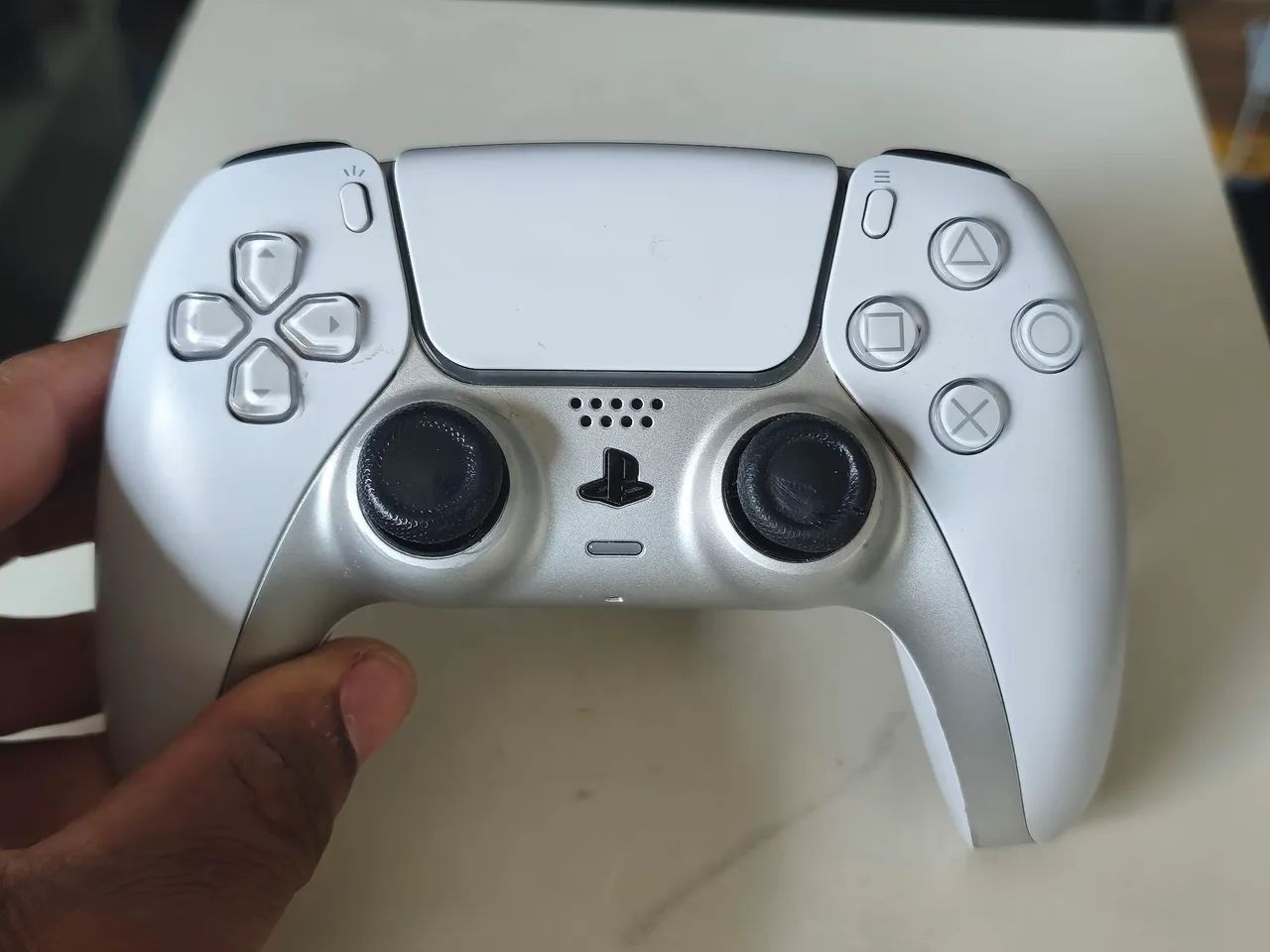 Controle ps5 branco / prata original  - Foto 2