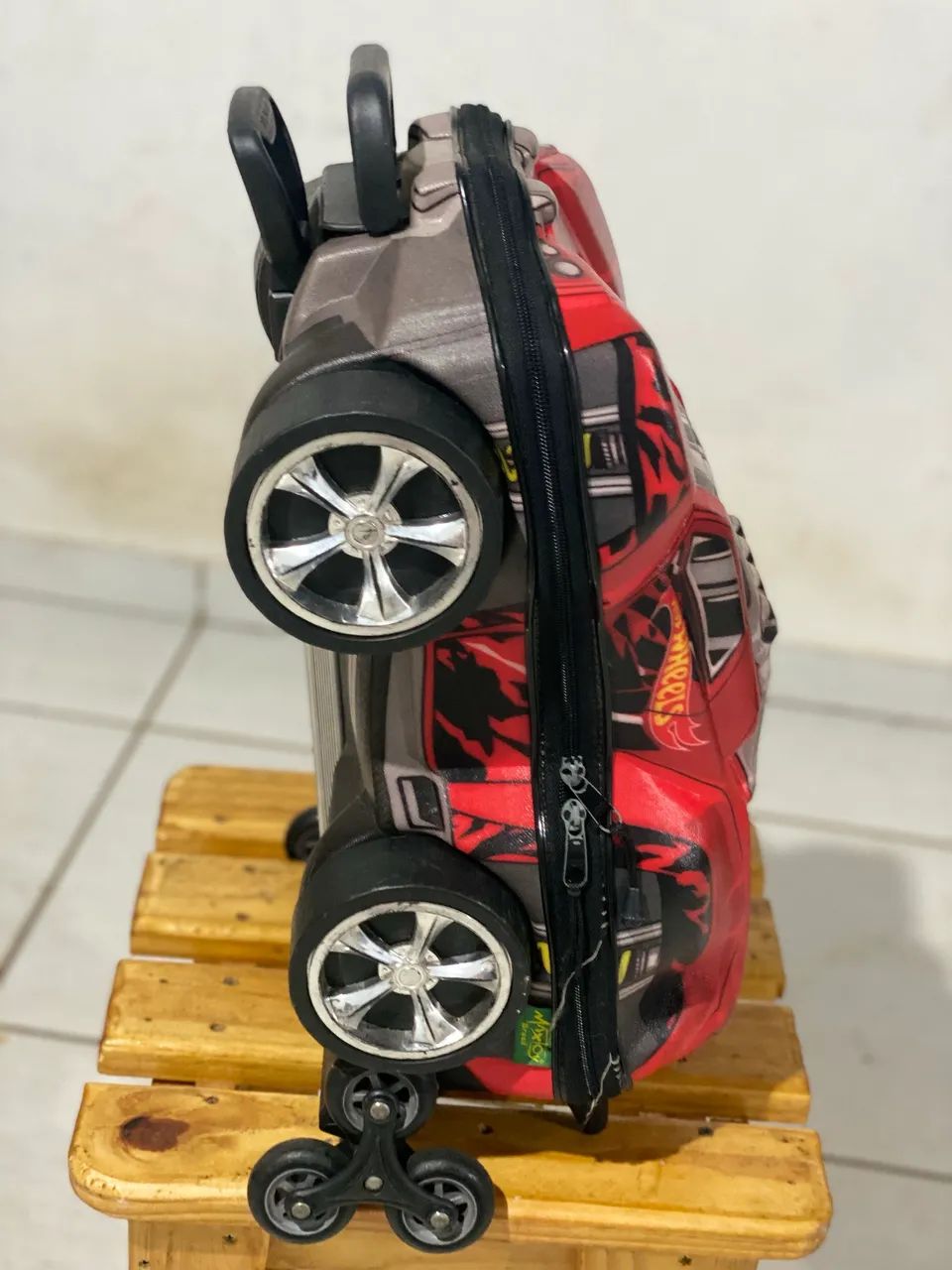 Bolsa escolar Hot Wheels Maxtoy - Foto 4