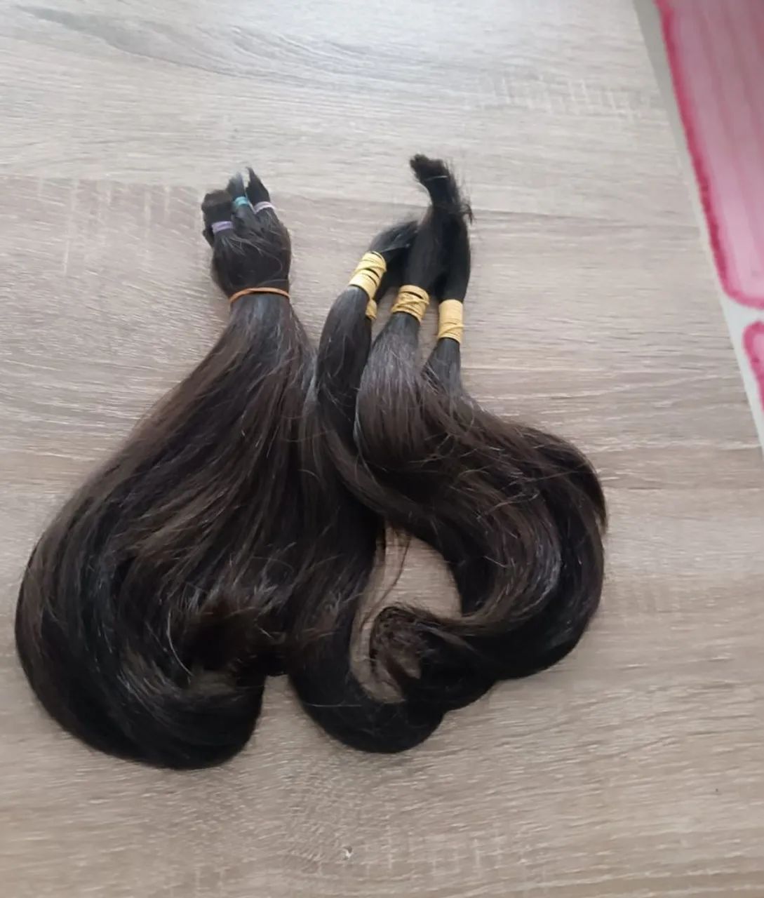 Cabelo humano 180 gramas 30 centímetros. - Foto 2