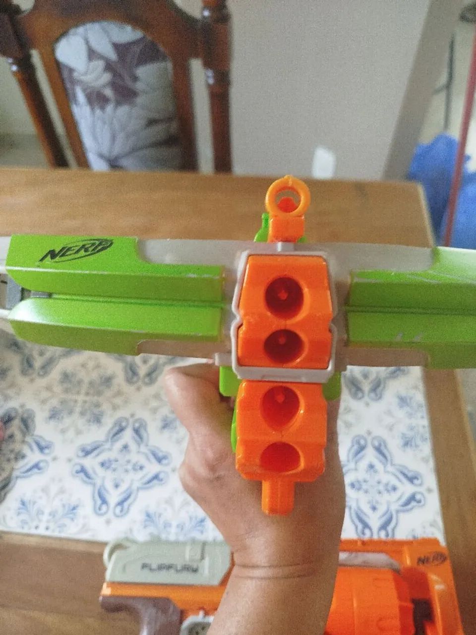 Kit 2 lanzadores Nerf ar comprimido  - Foto 4