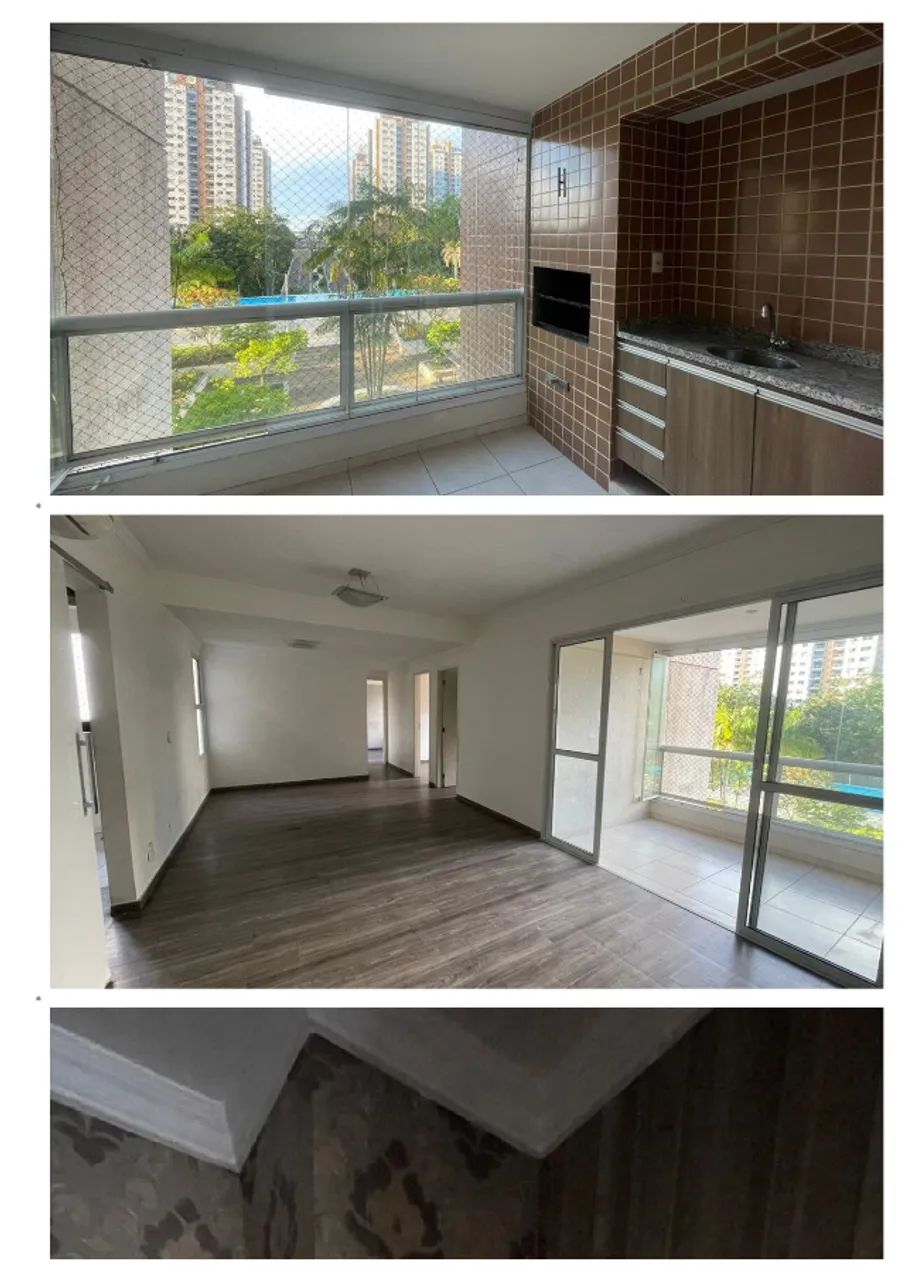 Apto no Aleixo com três quartos sendo um suite - 106m² - Foto 3