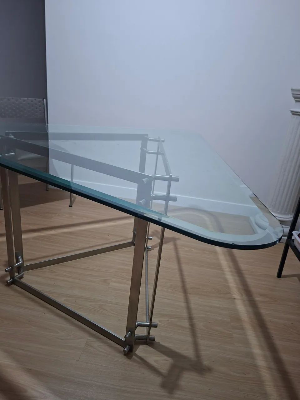 Mesa com base em aço  - Foto 2