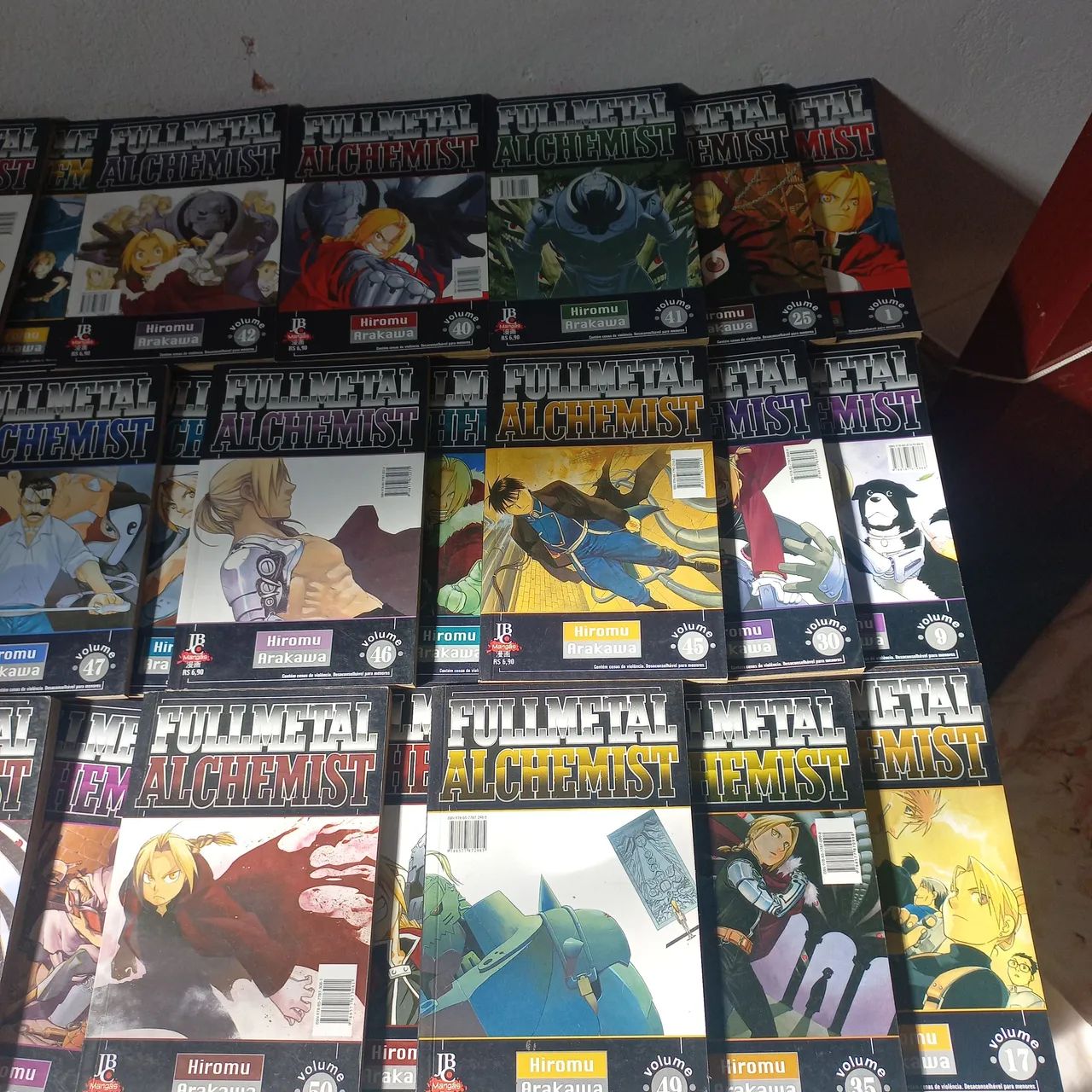 Manga Fullmetal Alchemist Coleção Completa