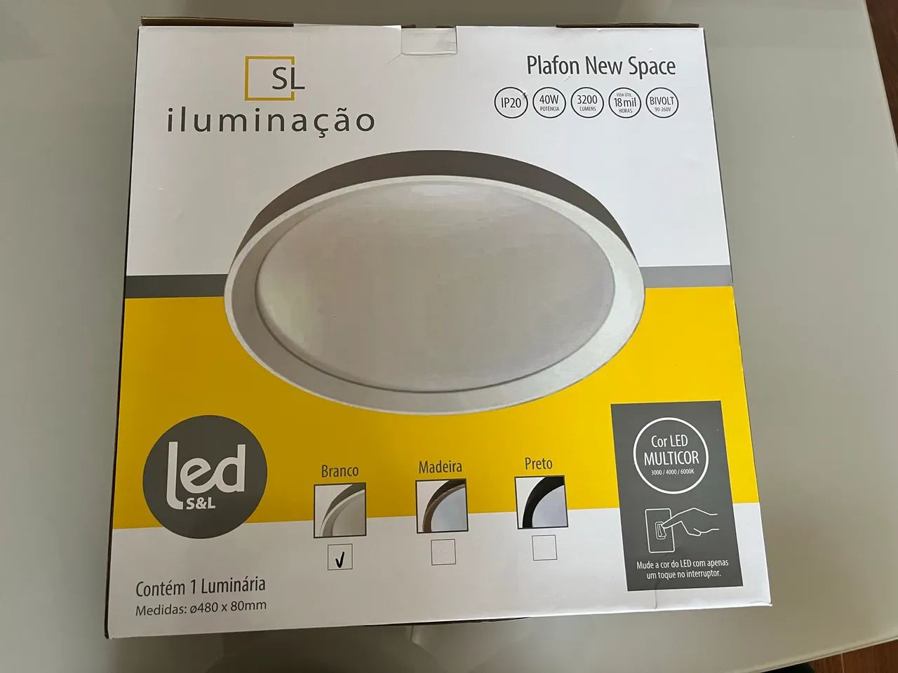 Lustre Plafon New Space 48cm - Foto 3