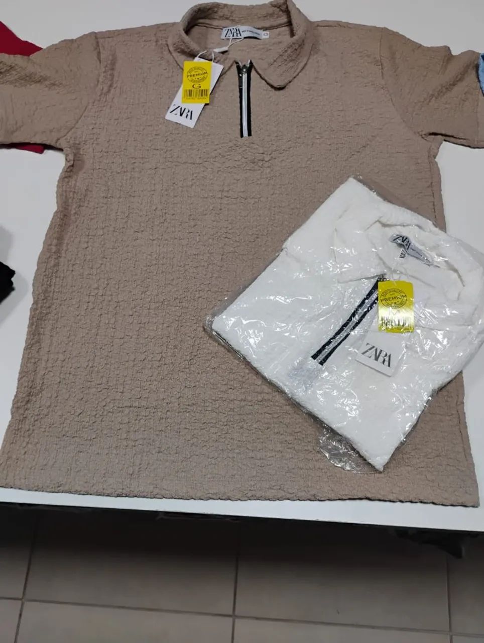 Camisa pólo texturizada no atacado  - Foto 4