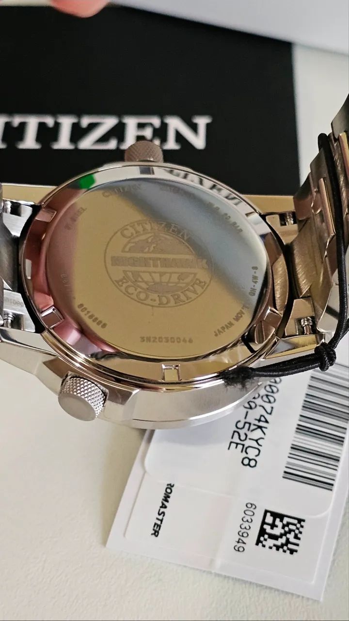 Relógio Citizen Promaster Nighthawk Eco-drive - Foto 5
