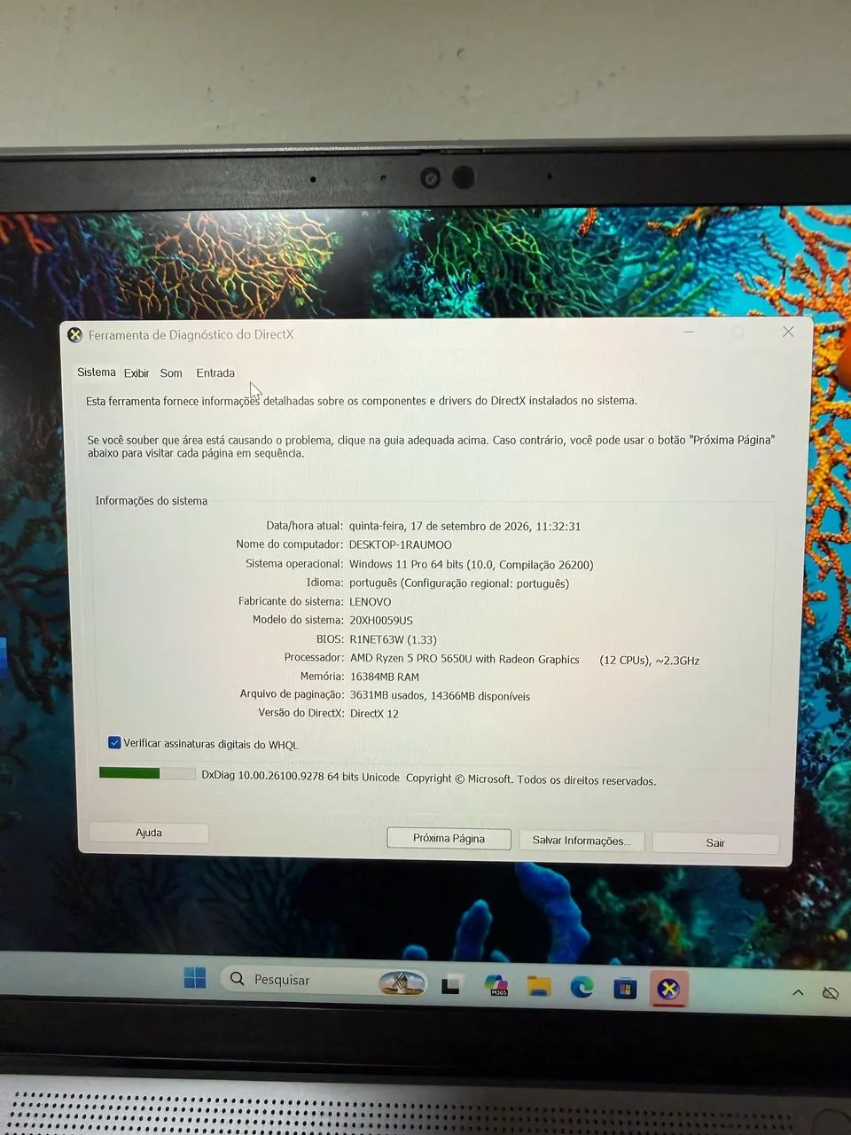 Lenovo ThinkPad X13 Gen 2 Ryzen 5 PRO 5650U 16GB SSD 256GB Touch +