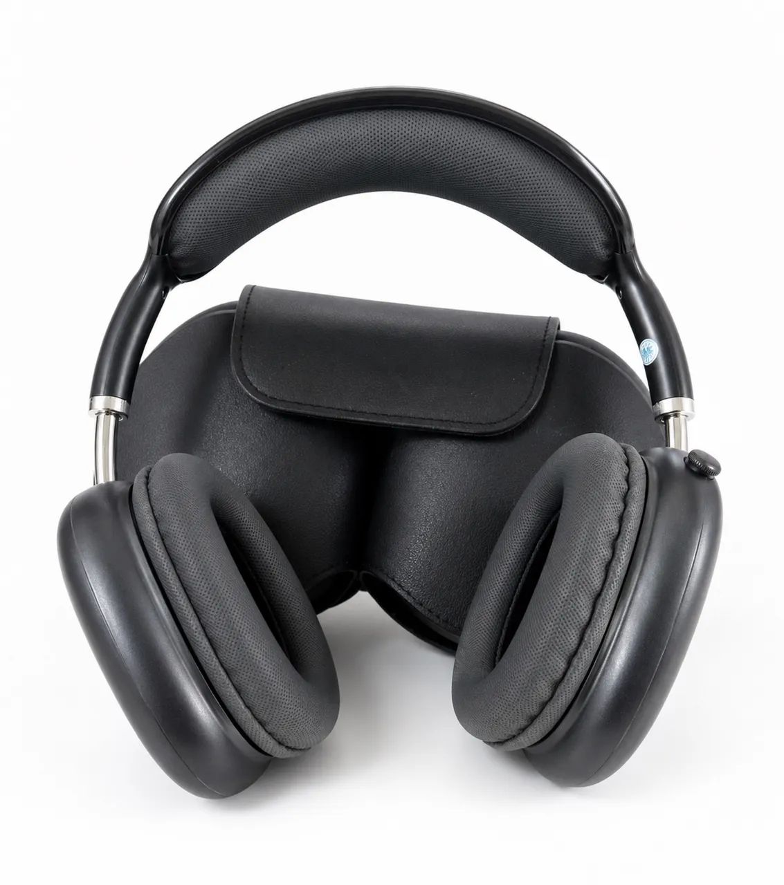 Fone Bluetooth Premium (Estilo AirPods Max) + Capa Protetora | Bom Estado