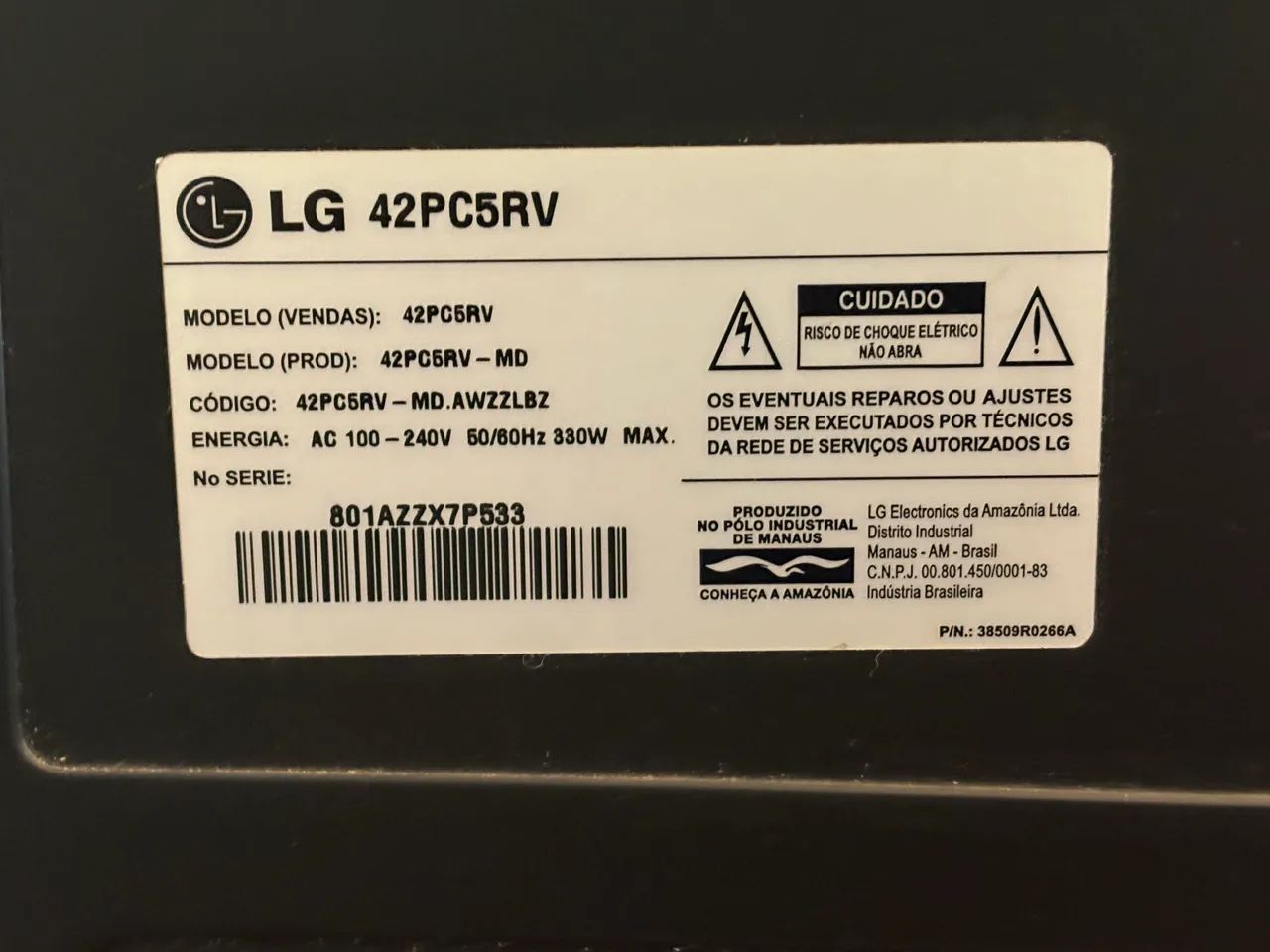 TV LG 42 Polegadas - Foto 2
