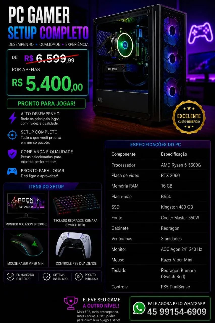 PC Gamer (Aceito proposta) - Foto 2