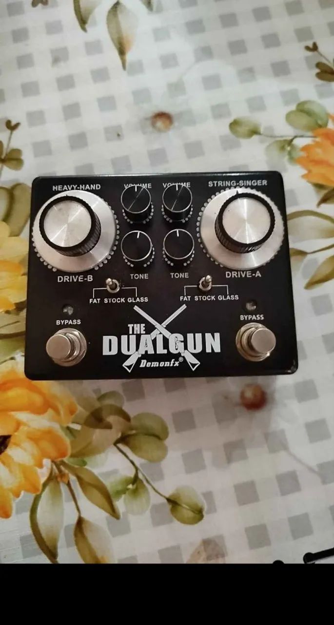 Pedal de guitarra overdrive dualgun  - Foto 3