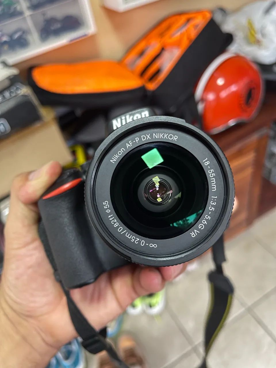 Nikon Kit D5600 18-55mm VR DSLR cor preto - Câmeras e Filmadoras