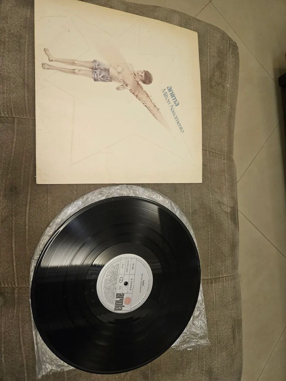 disco de vinil milton nascimento anima - Foto 3