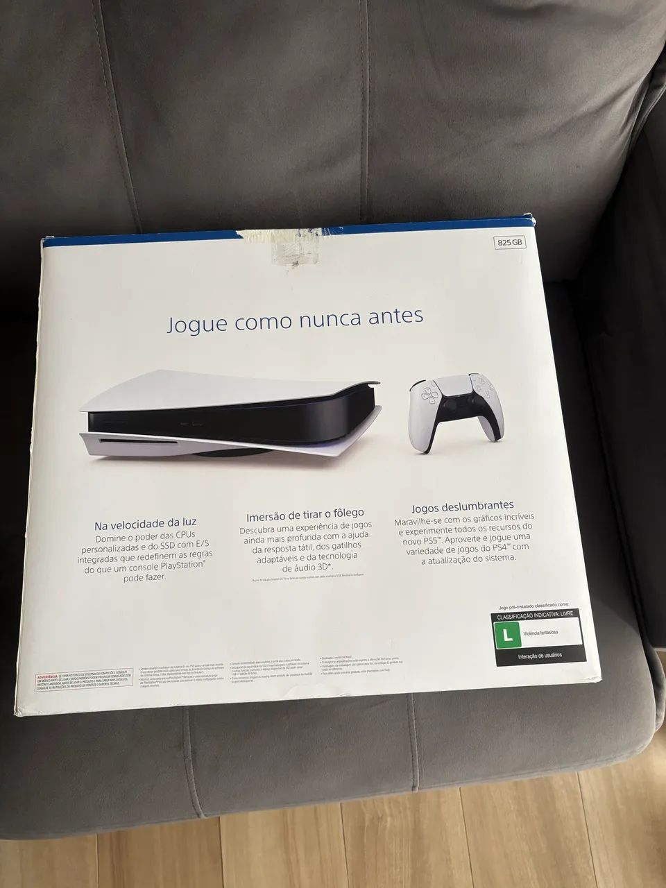 PlayStation 5 com 2 controles e 5 jogos - Foto 4