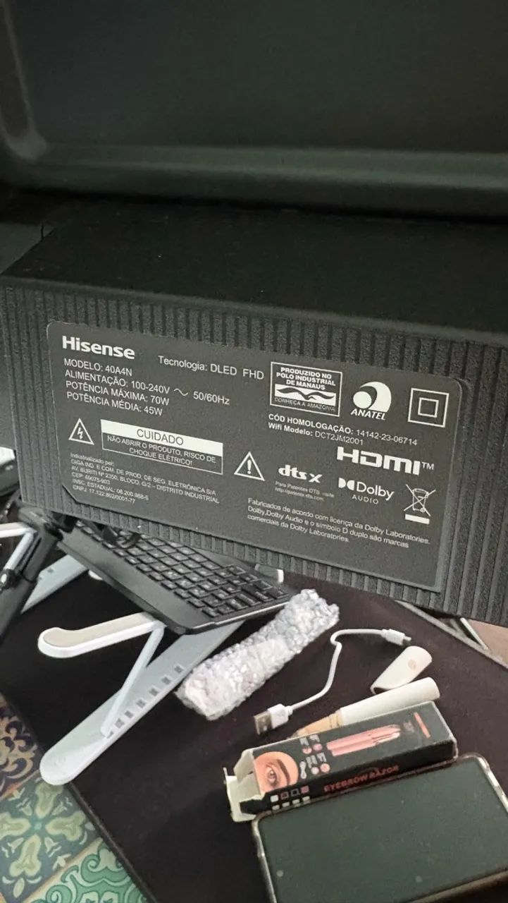 Smart TV 40 4K UHD Hisense  LED  - Foto 4