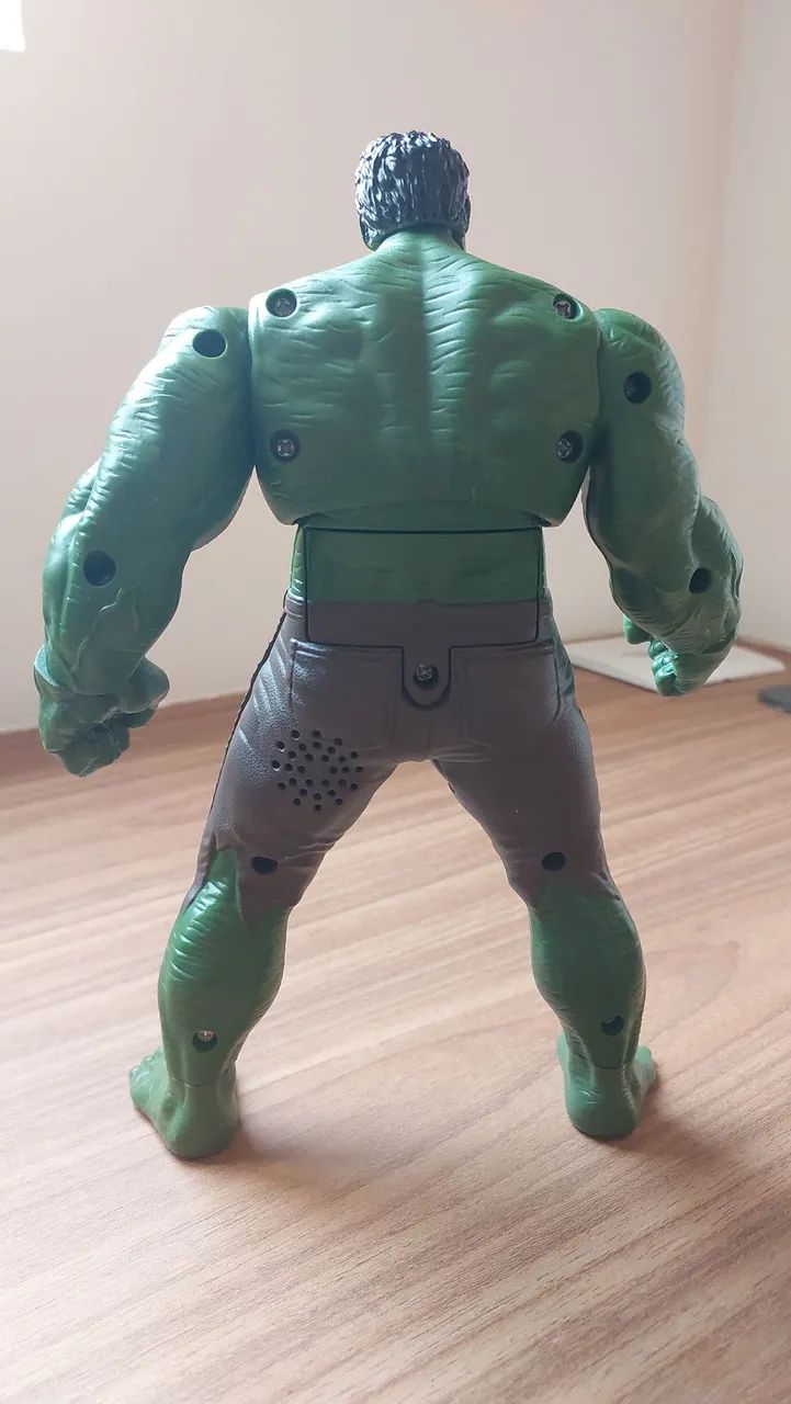 Boneco Hulk Avengers Com Som Original - Foto 4