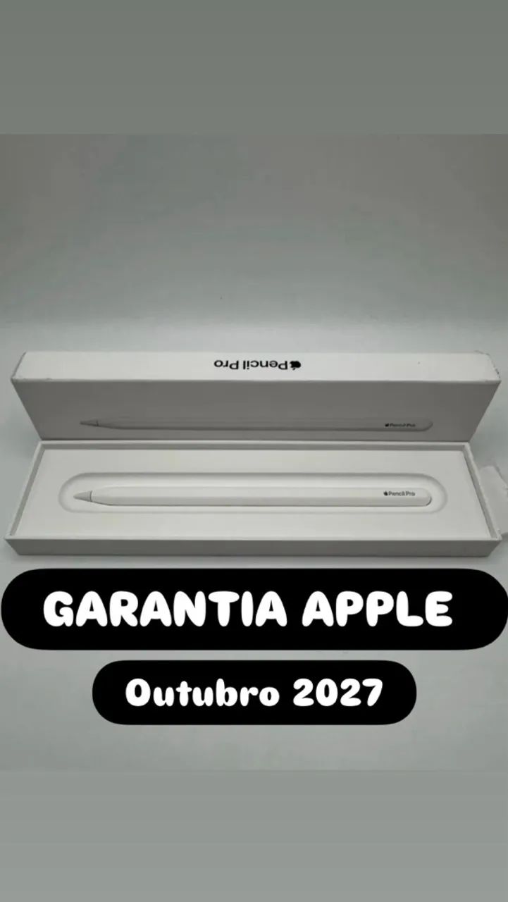 Apple Pencil Pro | Garantia Apple 2027 | Completa