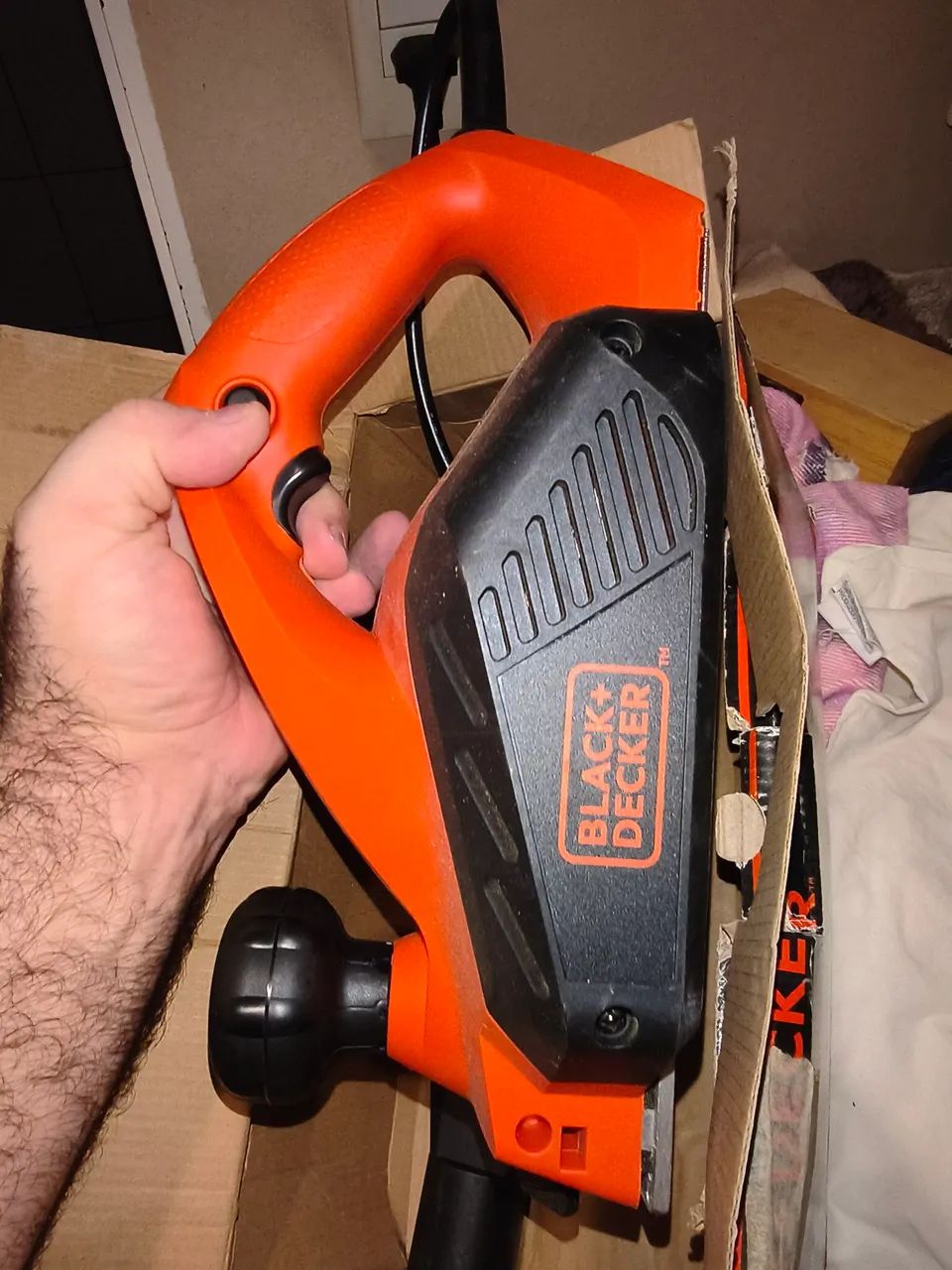 Plaina Black & Decker 7698 ZERADA