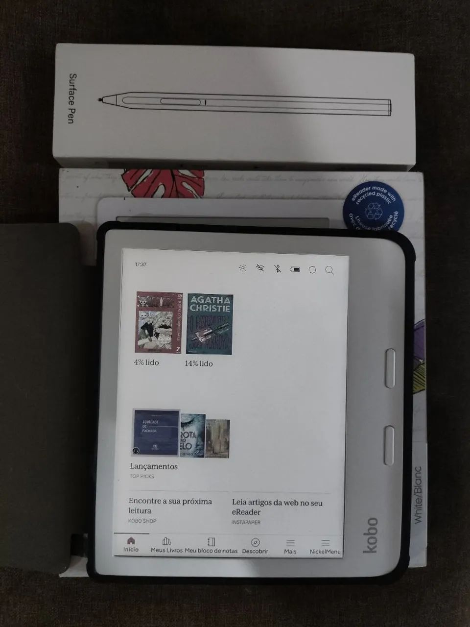 Kobo Libra Colour Novo com Case e Caneta! - Foto 2