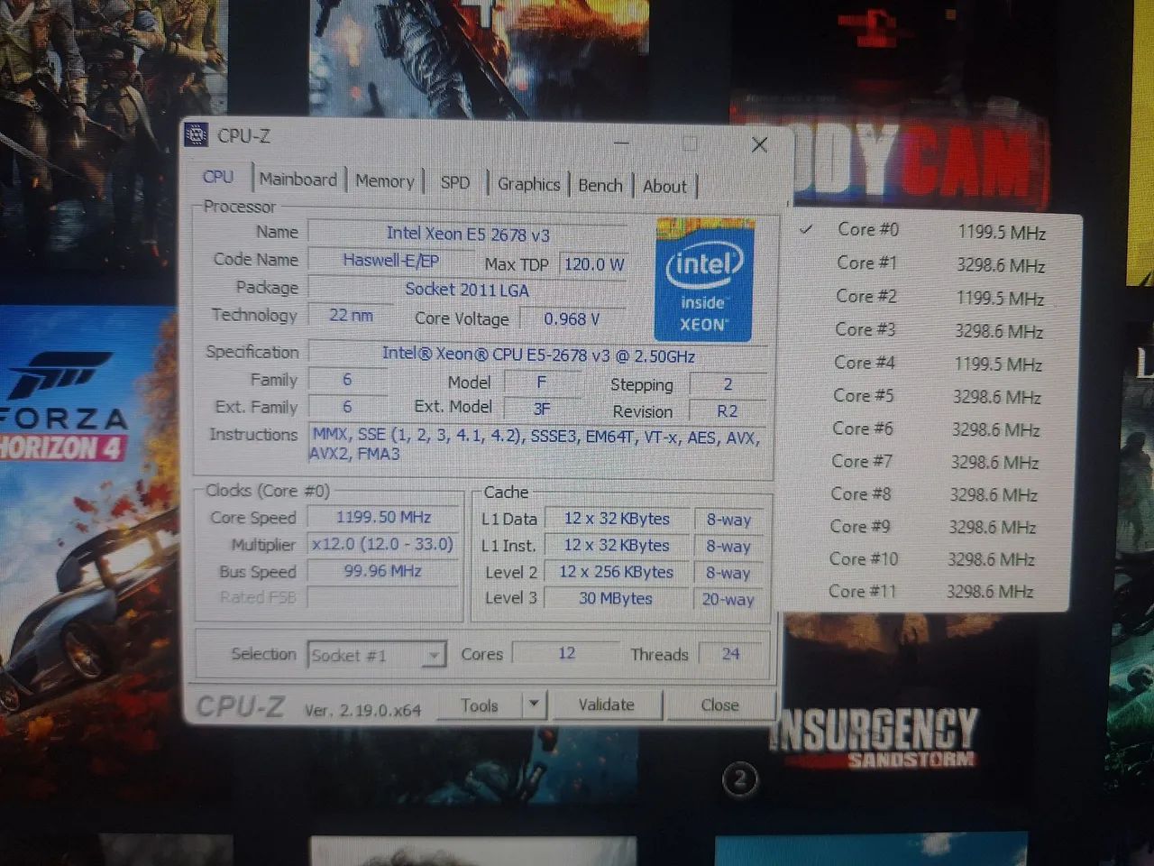 xeon e5 2678 v3